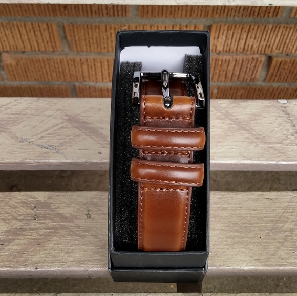 Mio Marino | Accessories | Marinos Men Genuine Leather Dress Belt With Single  Prong Buckle 3 | Poshmark